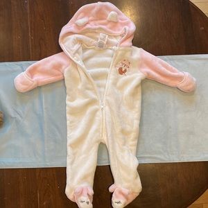 Baby fleece onesie